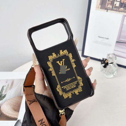 #513  スマホケース  カード収納付き ストラップ付き   耐衝撃・防振性能に優れ、iPhone に対応