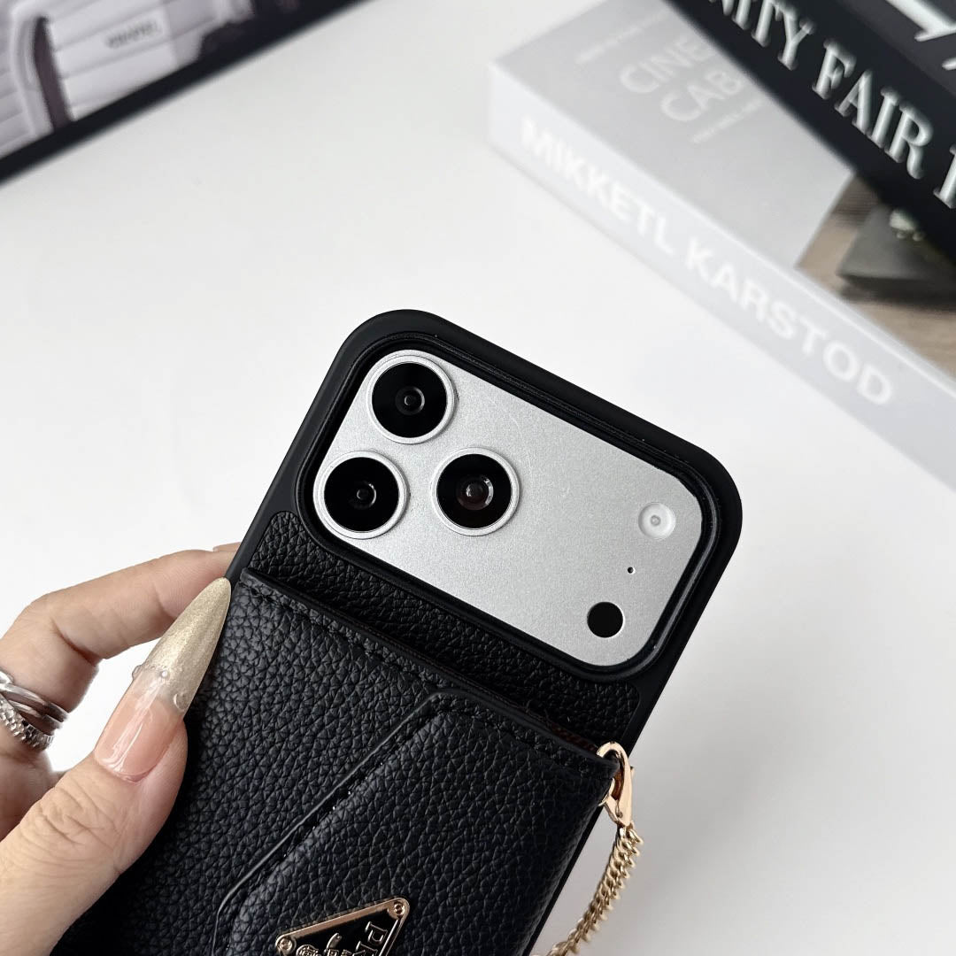 #440  スマホケース  カードケース付き 耐衝撃・防振性能に優れ、iPhone に対応