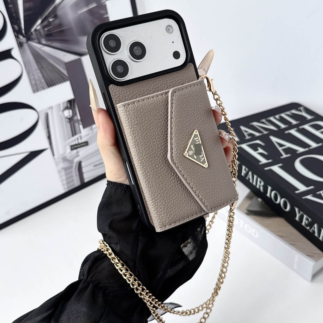 #440  スマホケース  カードケース付き 耐衝撃・防振性能に優れ、iPhone に対応