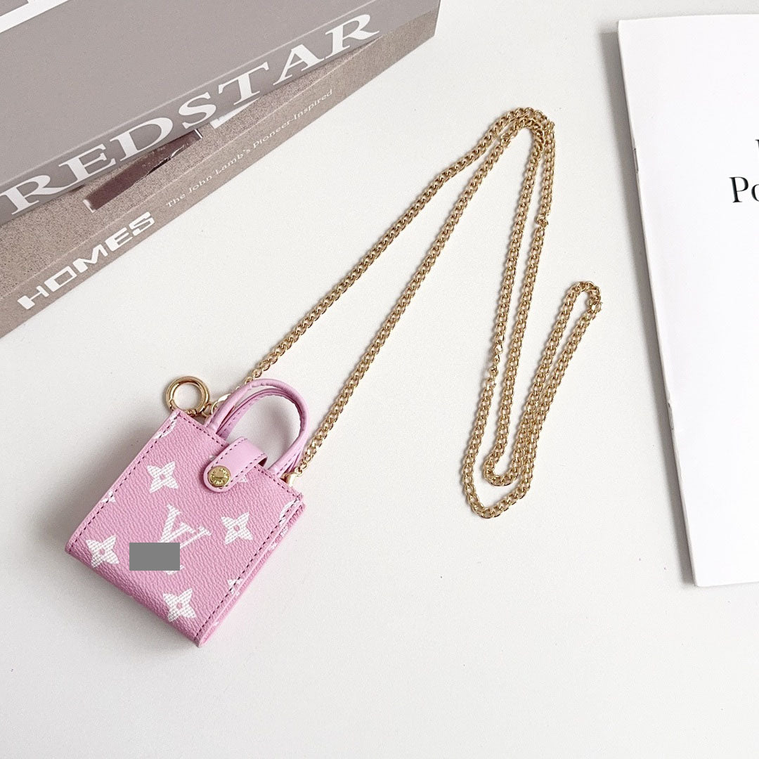 #A06  イヤホンケース  保護カバー  飾りチャーム  汎用タイプ Earphone case