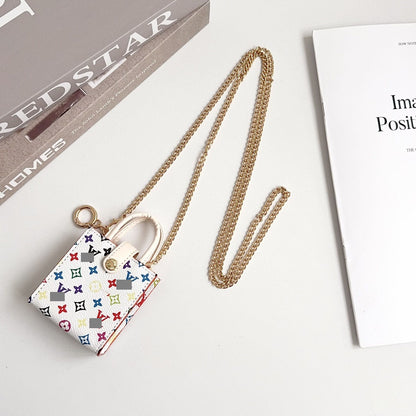#A06  イヤホンケース  保護カバー  飾りチャーム  汎用タイプ Earphone case