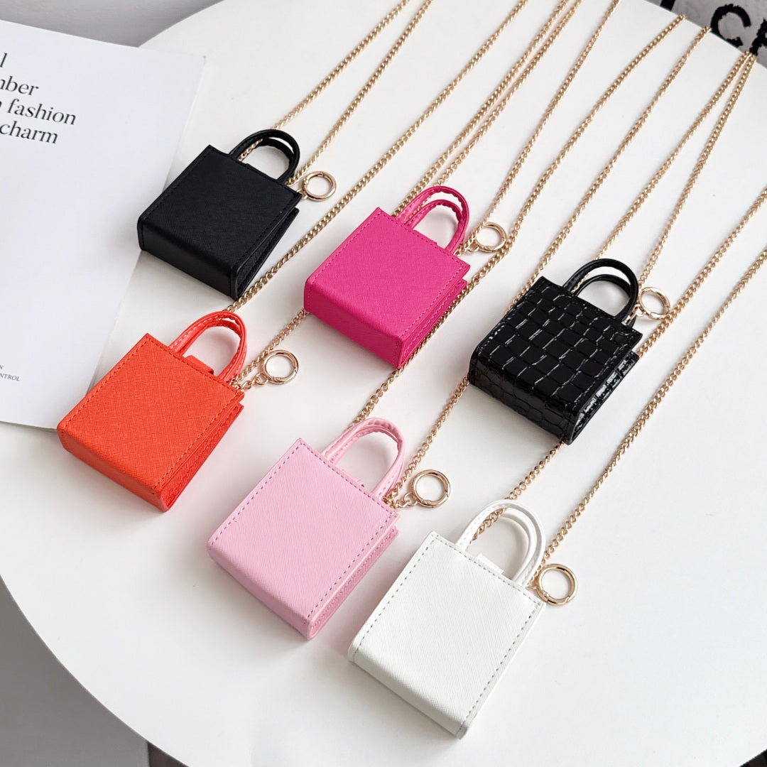 #A05  イヤホンケース  保護カバー  飾りチャーム  汎用タイプ Earphone case