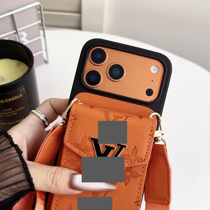 #444  スマホケース  カードケース付き 耐衝撃・防振性能に優れ、iPhone に対応