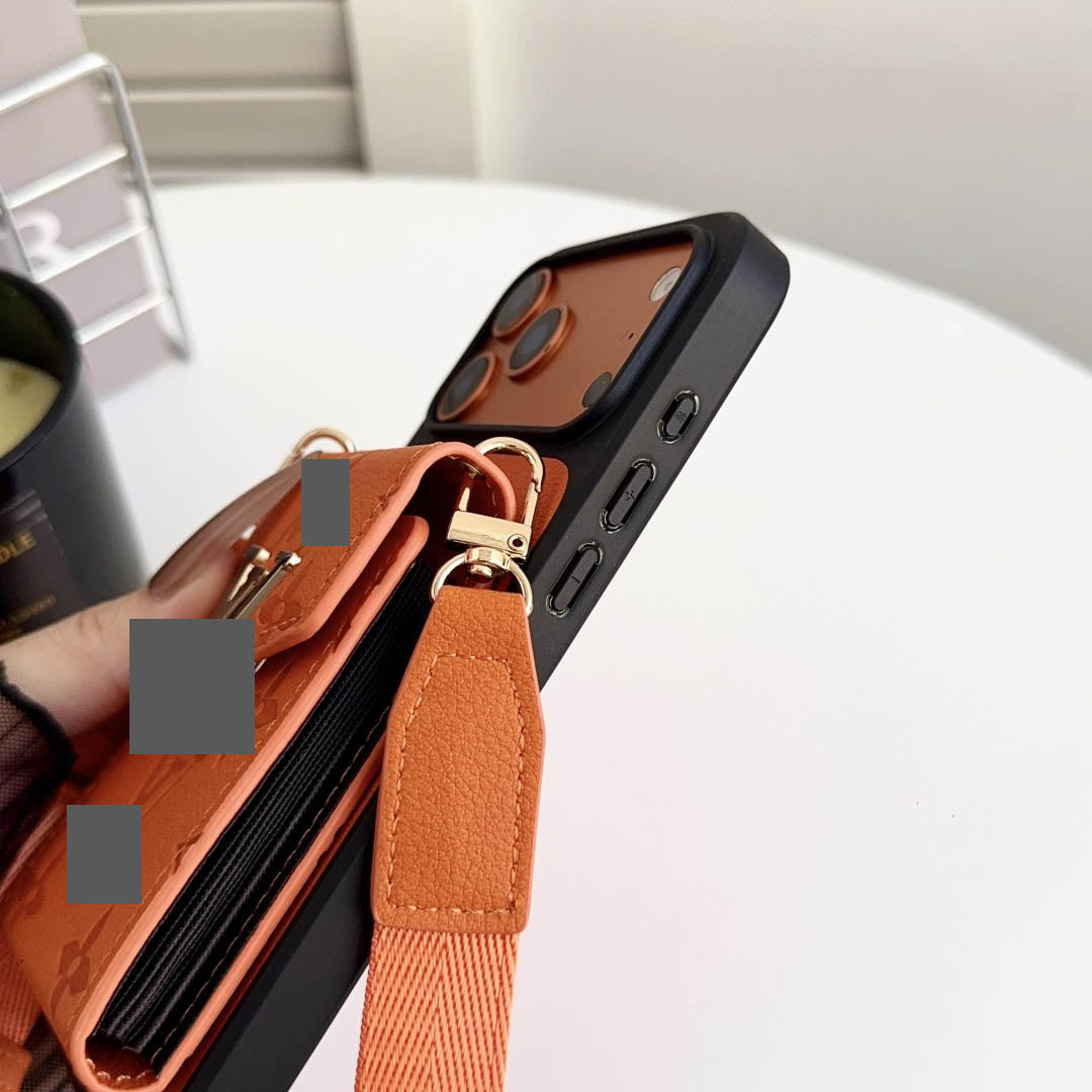 #444  スマホケース  カードケース付き 耐衝撃・防振性能に優れ、iPhone に対応