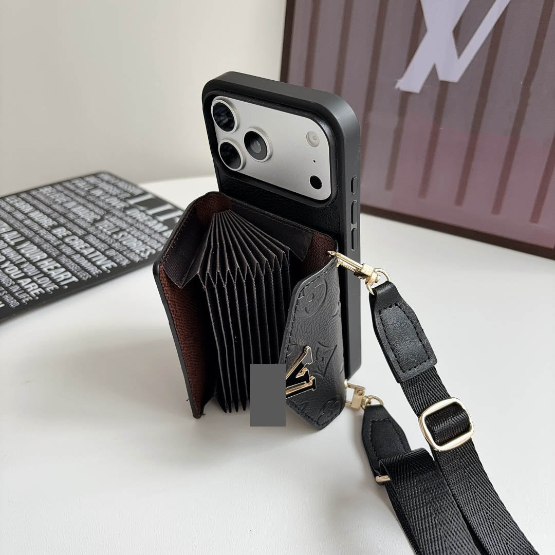 #443  スマホケース  カードケース付き 耐衝撃・防振性能に優れ、iPhone に対応