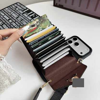 #443  スマホケース  カードケース付き 耐衝撃・防振性能に優れ、iPhone に対応