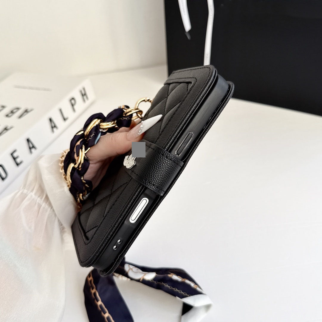 #G47  スマホケース  スリボンブレスレット付き カード収納付き  耐衝撃・防振性能に優れ、Galaxyに対応