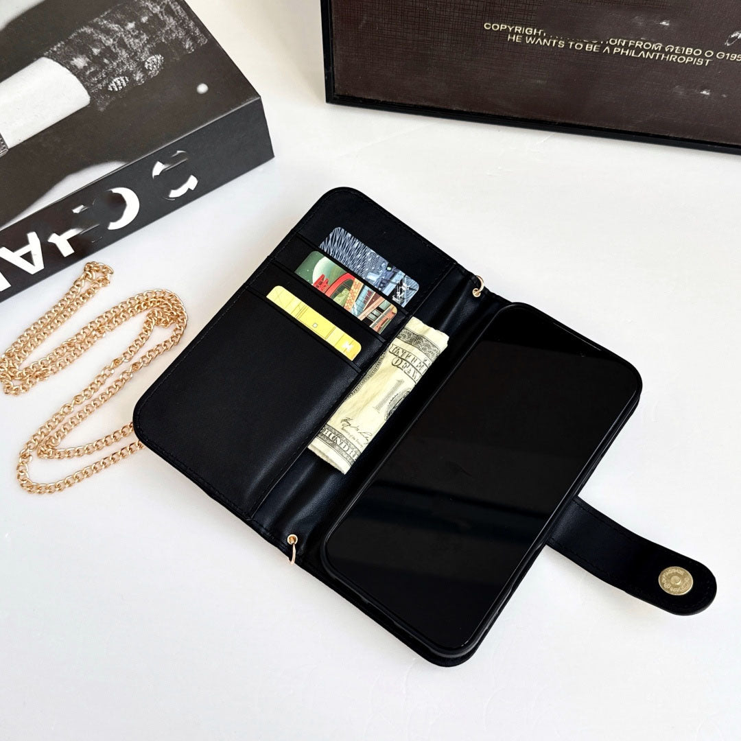 #541  スマホケース   ストラップ付き カード収納付き  耐衝撃・防振性能に優れ、iPhoneに対応