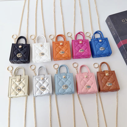 #A03  イヤホンケース  保護カバー  飾りチャーム  汎用タイプ Earphone case