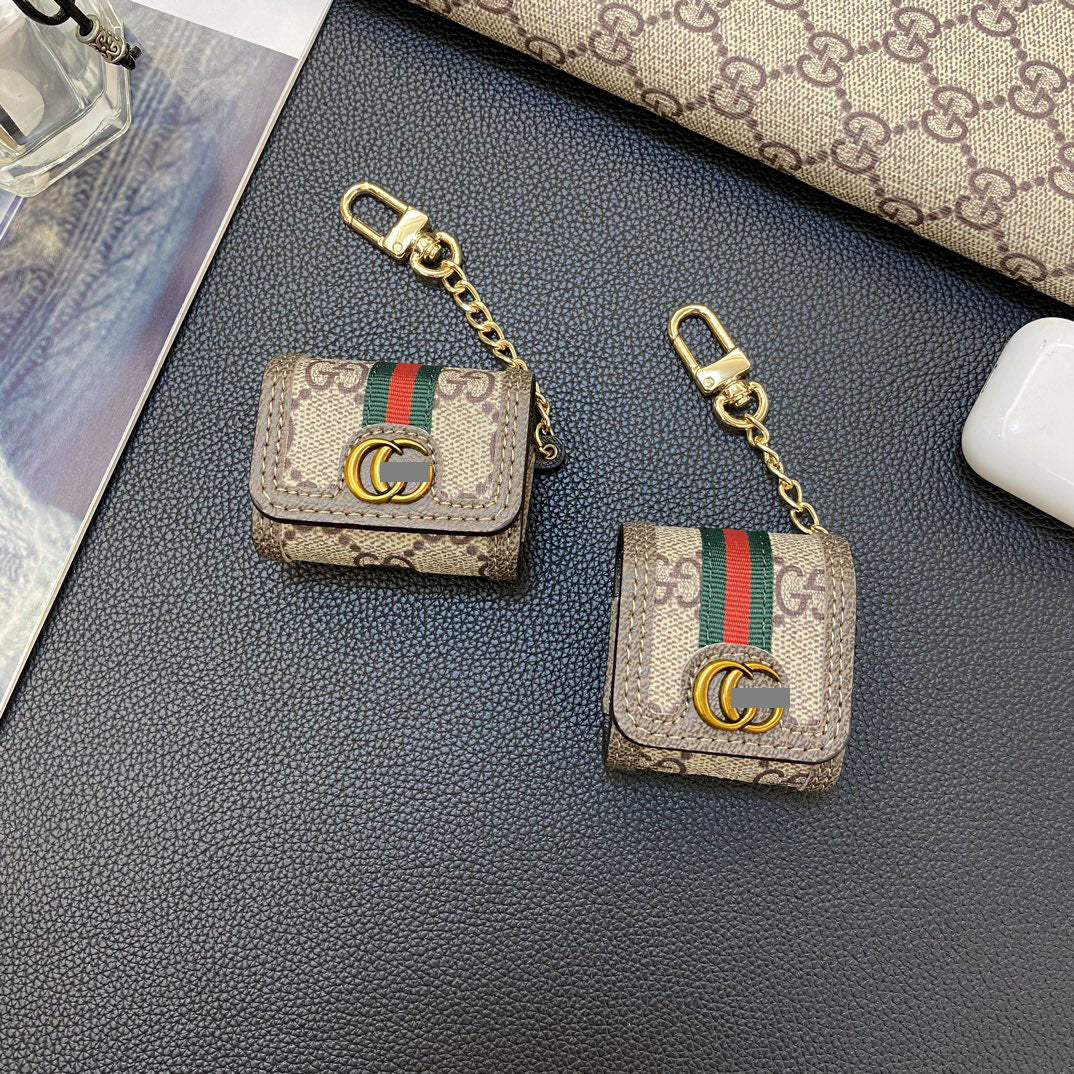 #A16  イヤホンケース  保護カバー  飾りチャーム  汎用タイプ Earphone case