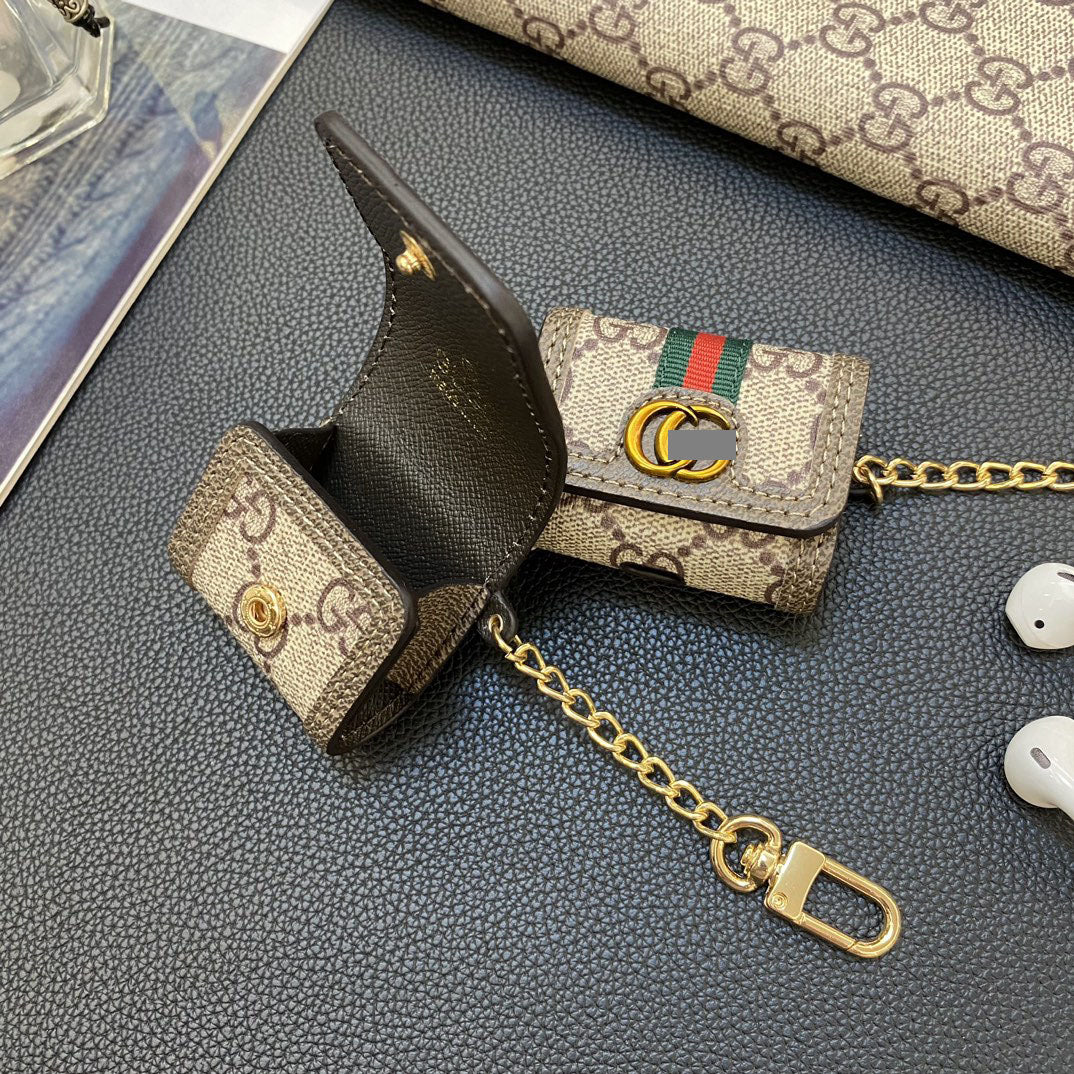 #A16  イヤホンケース  保護カバー  飾りチャーム  汎用タイプ Earphone case