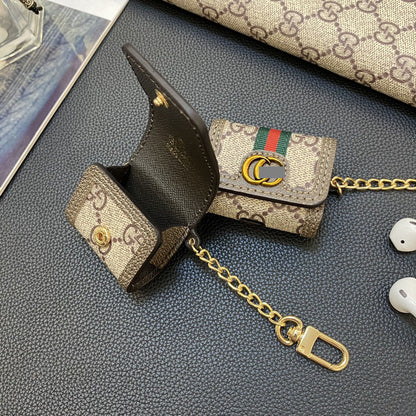 #A16  イヤホンケース  保護カバー  飾りチャーム  汎用タイプ Earphone case