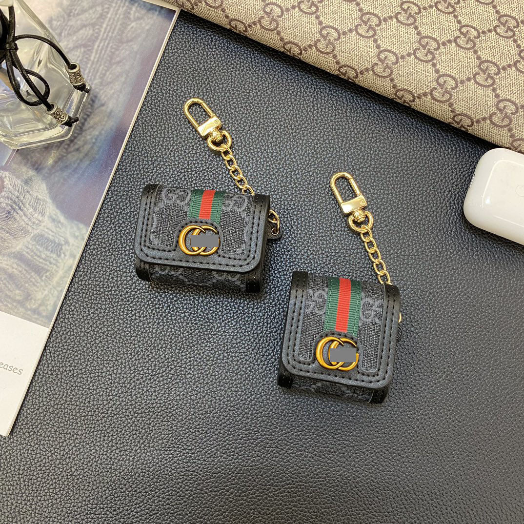 #A16  イヤホンケース  保護カバー  飾りチャーム  汎用タイプ Earphone case
