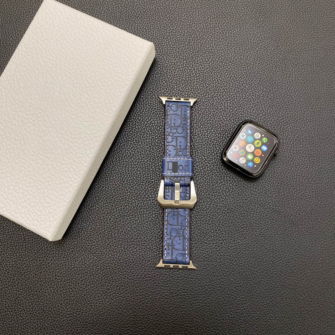 #B20  スマートウォッチバンド  交換バンド レザー リザード柄