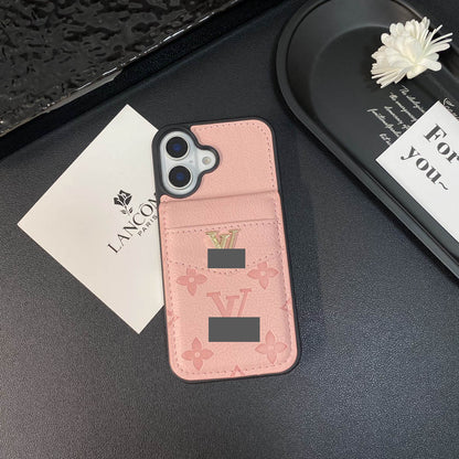 #320  スマホケース   カード収納折りたたみ  耐衝撃・防振性能に優れ、iPhone13~17 に対応