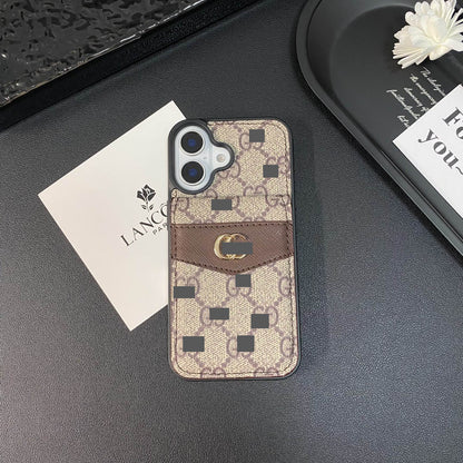 #320  スマホケース   カード収納折りたたみ  耐衝撃・防振性能に優れ、iPhone13~17 に対応