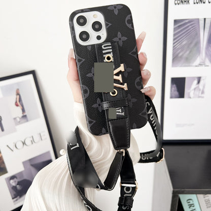 #434  スマホケース  リストストラップ付き 耐衝撃・防振性能に優れ、iPhone に対応