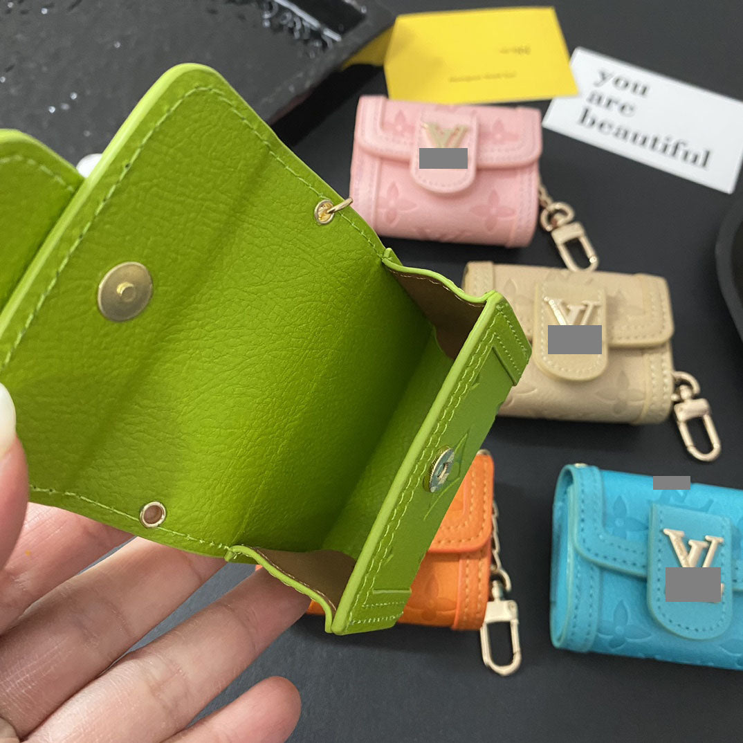 #A10  イヤホンケース  保護カバー  飾りチャーム  汎用タイプ Earphone case