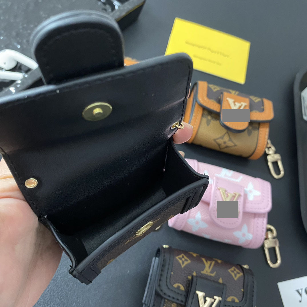 #A09  イヤホンケース  保護カバー  飾りチャーム  汎用タイプ Earphone case