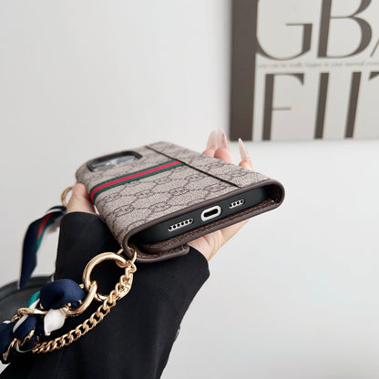 #503  スマホケース   手紐付きカード入れ付き  耐衝撃・防振性能に優れ、iPhoneに対応