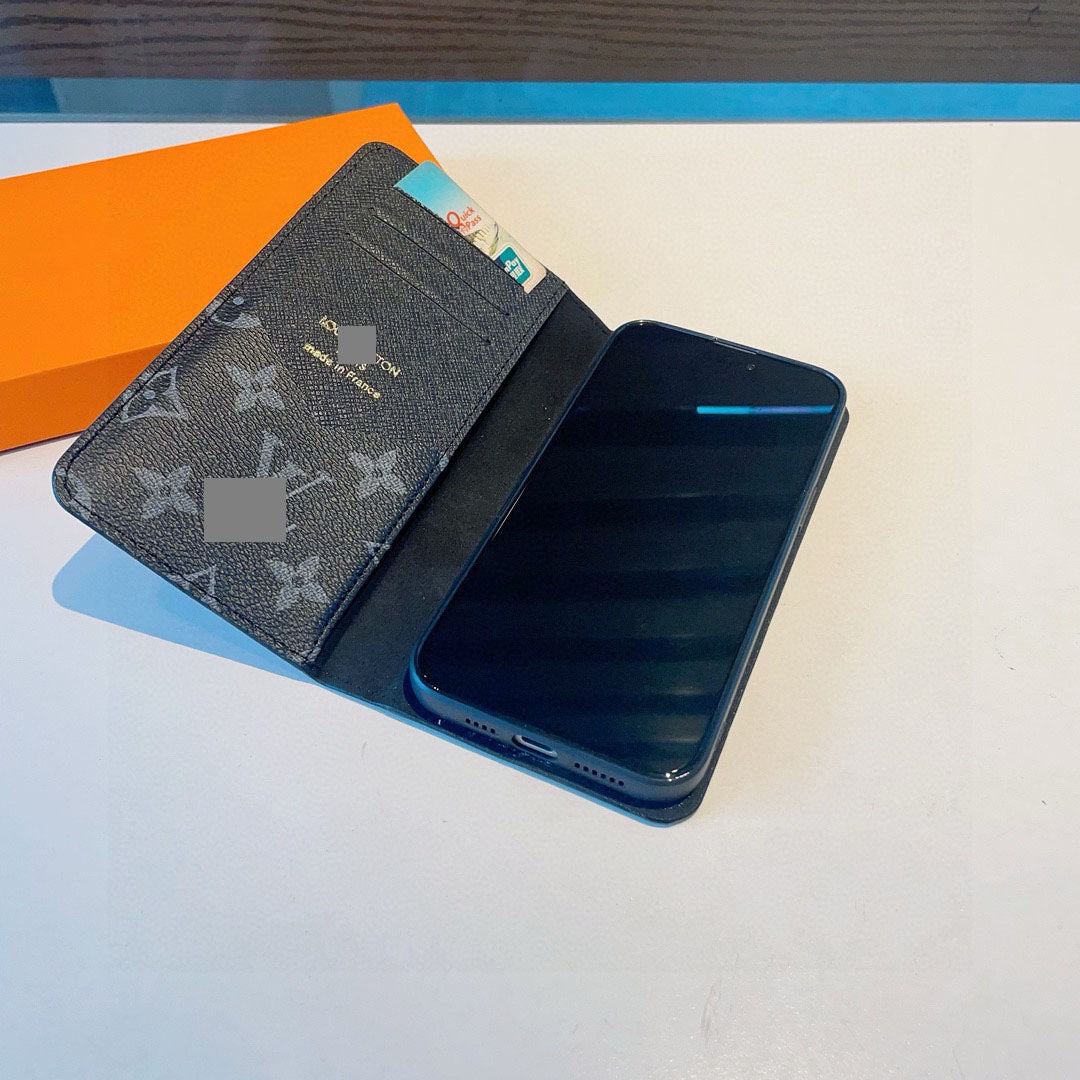 #544  スマホケース  手帳型   耐衝撃・防振性能に優れ、iPhone13-17に対応
