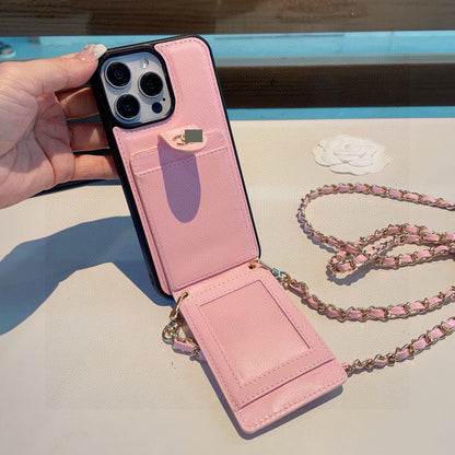 #402  スマホケース  カードホルダー付き ストラップ付き  耐衝撃・防振性能に優れ、iPhoneに対応