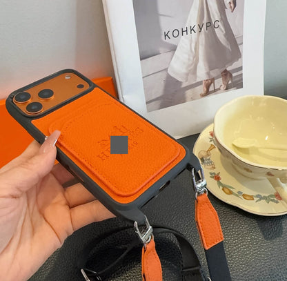 #325  スマホケース   カード入れ付きスマホケース    耐衝撃・防振性能に優れ、iPhone13-17 に対応