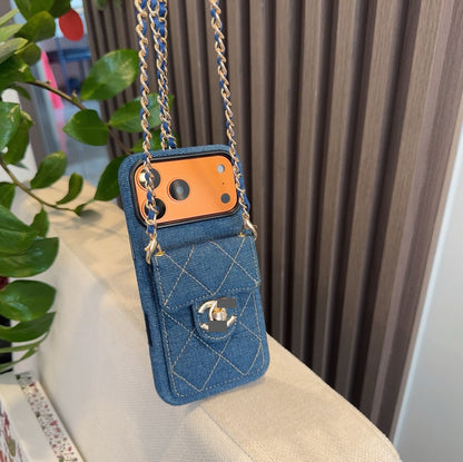 #406  スマホケース  ストラップ付き カード収納付き  耐衝撃・防振性能に優れ、iPhone に対応