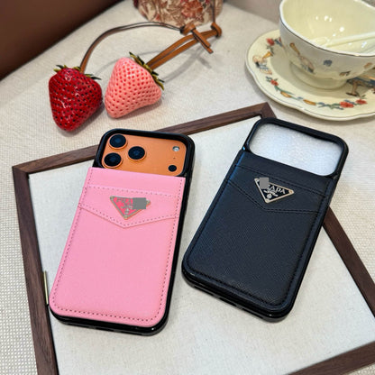 #327  スマホケース   カード入れ付きスマホケース    耐衝撃・防振性能に優れ、iPhone13-17 に対応