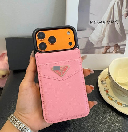 #327  スマホケース   カード入れ付きスマホケース    耐衝撃・防振性能に優れ、iPhone13-17 に対応
