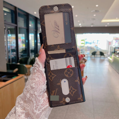 #G19  スマホケース  折りたたみカードケース付き   耐衝撃・防振性能に優れ、 Galaxy に対応