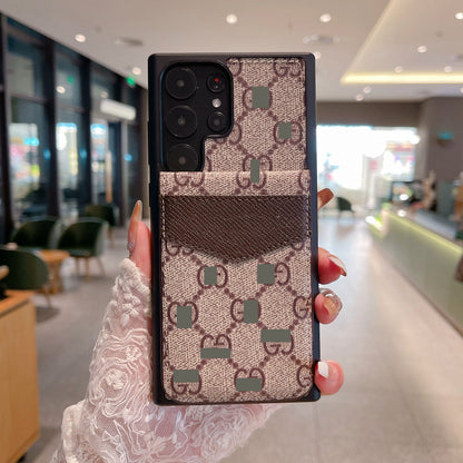 #G19  スマホケース  折りたたみカードケース付き   耐衝撃・防振性能に優れ、 Galaxy に対応