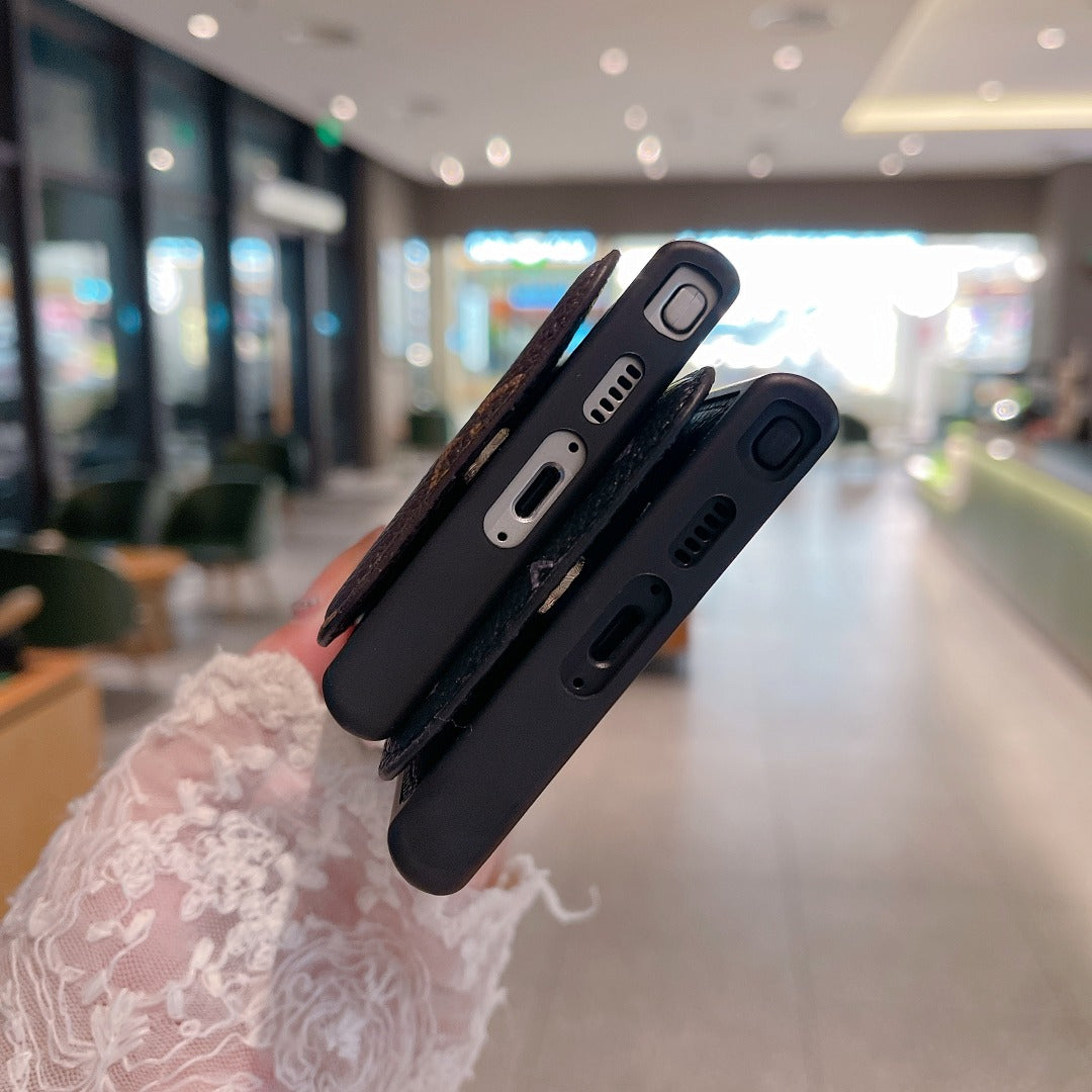 #G19  スマホケース  折りたたみカードケース付き   耐衝撃・防振性能に優れ、 Galaxy に対応