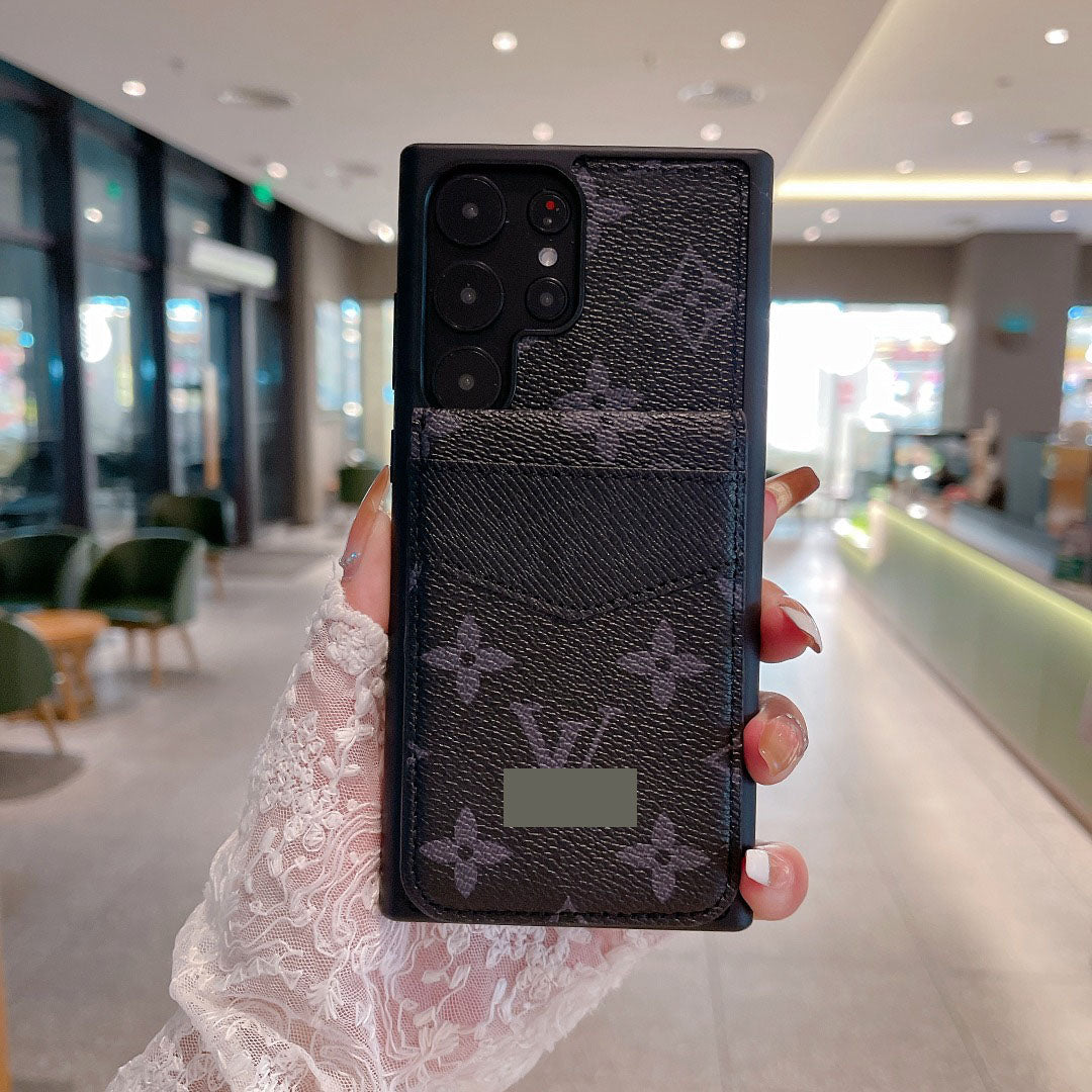 #G19  スマホケース  折りたたみカードケース付き   耐衝撃・防振性能に優れ、 Galaxy に対応