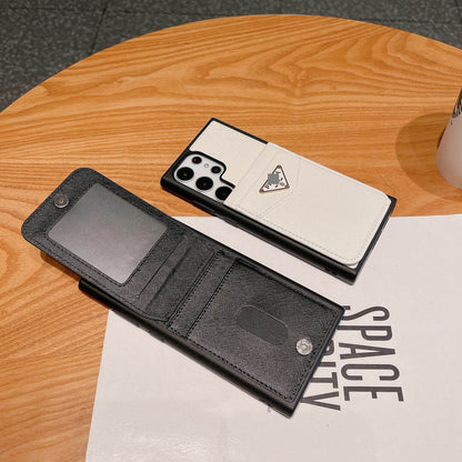 #G26  スマホケース  折りたたみカードケース付き   耐衝撃・防振性能に優れ、 Galaxy に対応