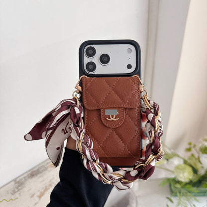 #449  スマホケース  カードケース付き 耐衝撃・防振性能に優れ、iPhone13-18 に対応