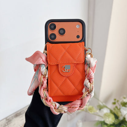 #449  スマホケース  カードケース付き 耐衝撃・防振性能に優れ、iPhone13-18 に対応
