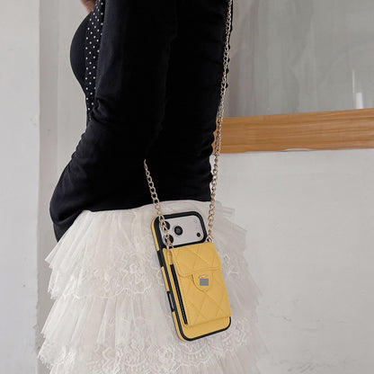 #448  スマホケース  カードケース付き 耐衝撃・防振性能に優れ、iPhone13-18 に対応