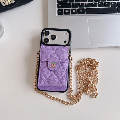 #448  スマホケース  カードケース付き 耐衝撃・防振性能に優れ、iPhone13-18 に対応