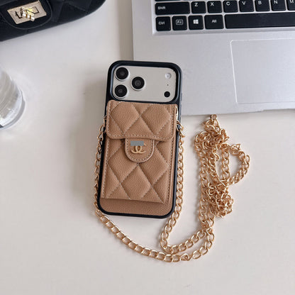 #448  スマホケース  カードケース付き 耐衝撃・防振性能に優れ、iPhone13-18 に対応