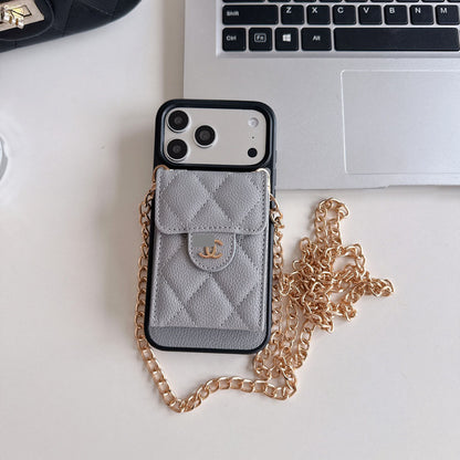 #448  スマホケース  カードケース付き 耐衝撃・防振性能に優れ、iPhone13-18 に対応